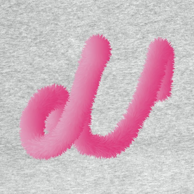 u animal initials by desingmari